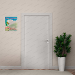 Табличка Наши полотенца с карманом А5 Пчёлка 081