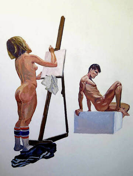 Jesus Manuel Moreno (род. 1956) - эротическое искусство испанского художника