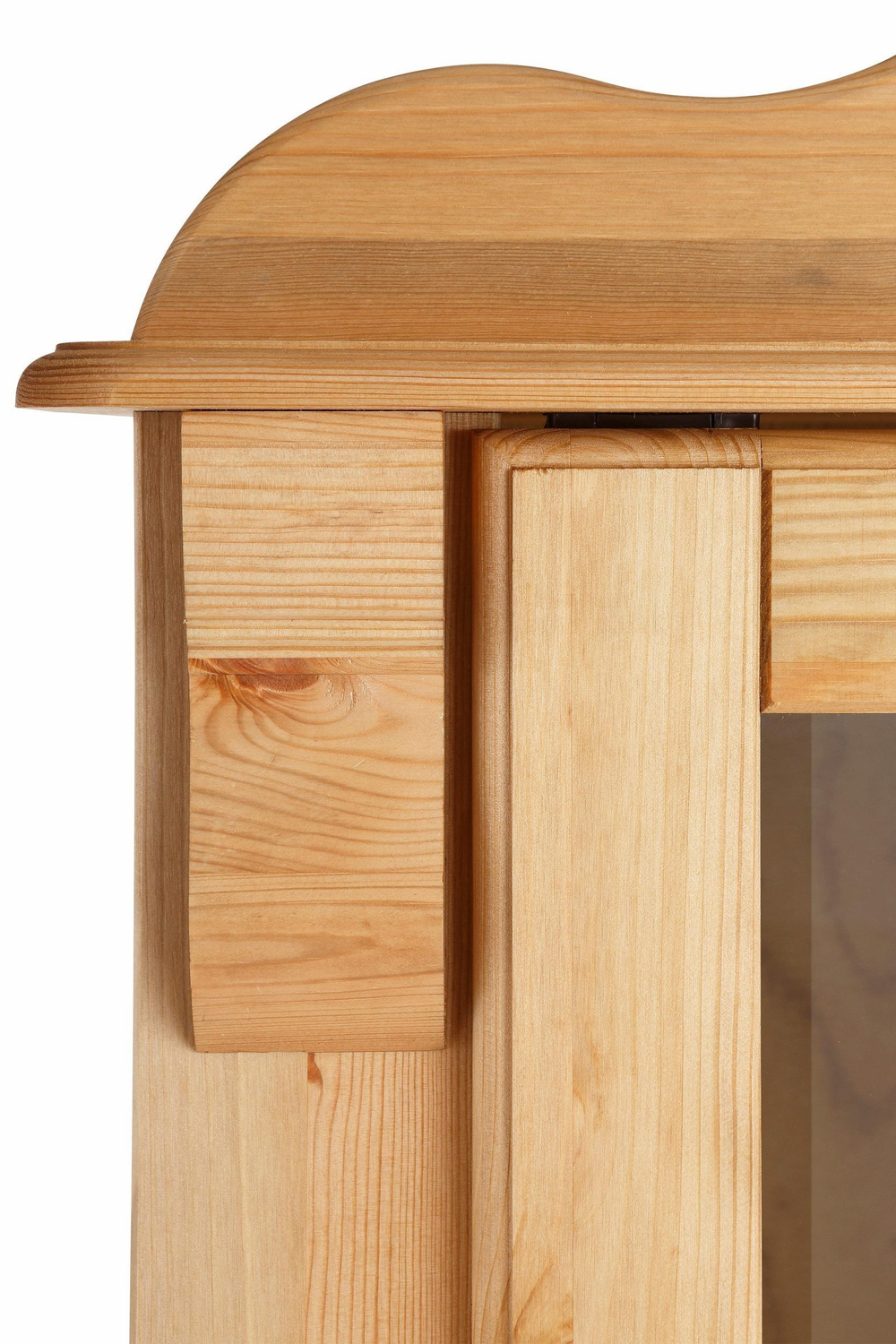 Шкаф-витрина Адель из массива сосны