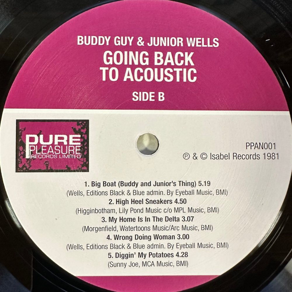 Buddy Guy & Junior Wells ‎– Going Back To Acoustic (Англия 2005г.)