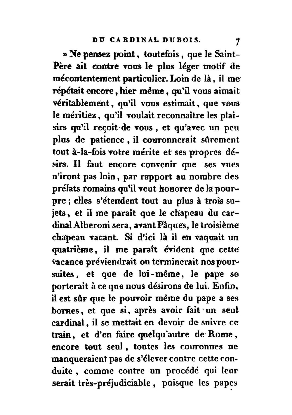 Memoirs of Cardinal Dubois | P L. Jacob