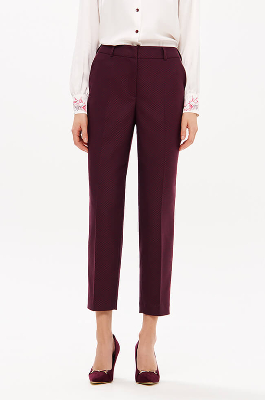 31201 Брюки женские (бордо)