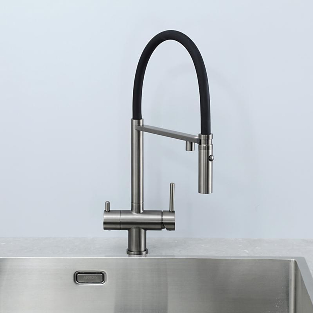 Смеситель для кухни с гибким изливом Gappo G4397-89