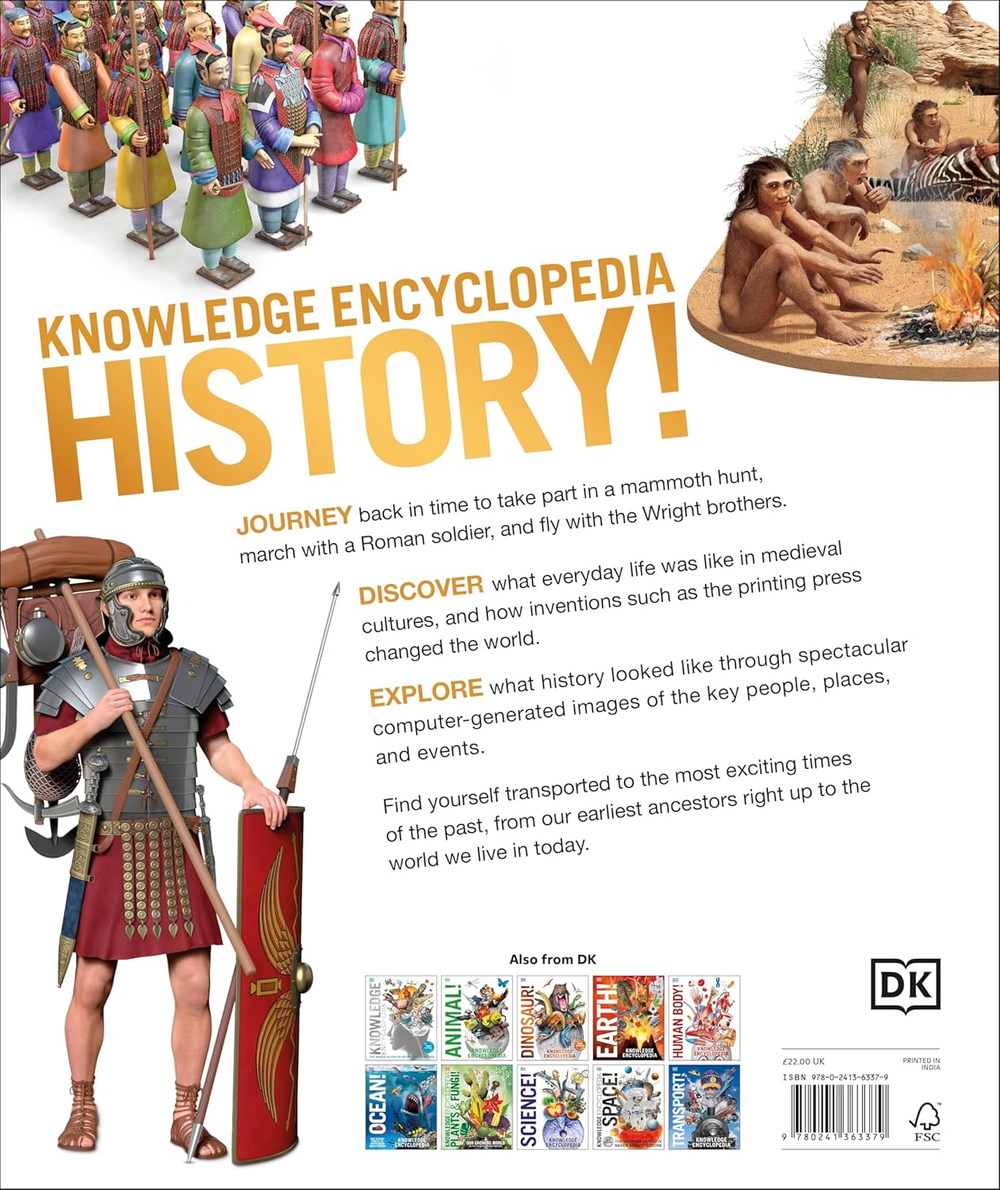Knowledge Encyclopedia History!: The Past as You've Never Seen it Before Hardcover