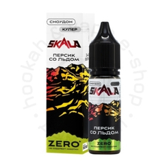 Жидкость SKALA - СНОУДОН с ароматом персика со льдом, 0 мг/см?, 30 мл. ZERO.
