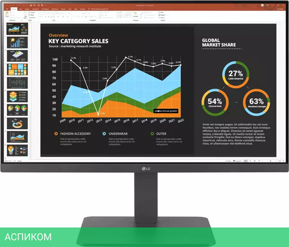 Монитор LG 24BR650B-C