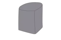 Защитный чехол на стул Марсель/Бордо/Лион, цвет серый