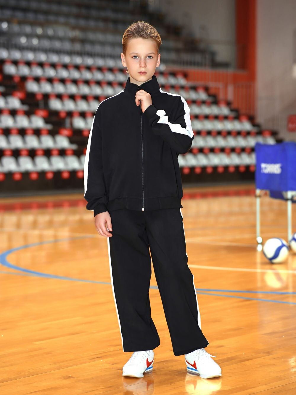 Костюм для мальчика Успех-2 Виотекс ЧЁРНЫЙ