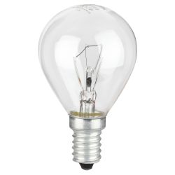 Лампа накаливания ЭРА P-40-E14-230-CL 40Вт 230В шар прозрачный цветная коробка Е14