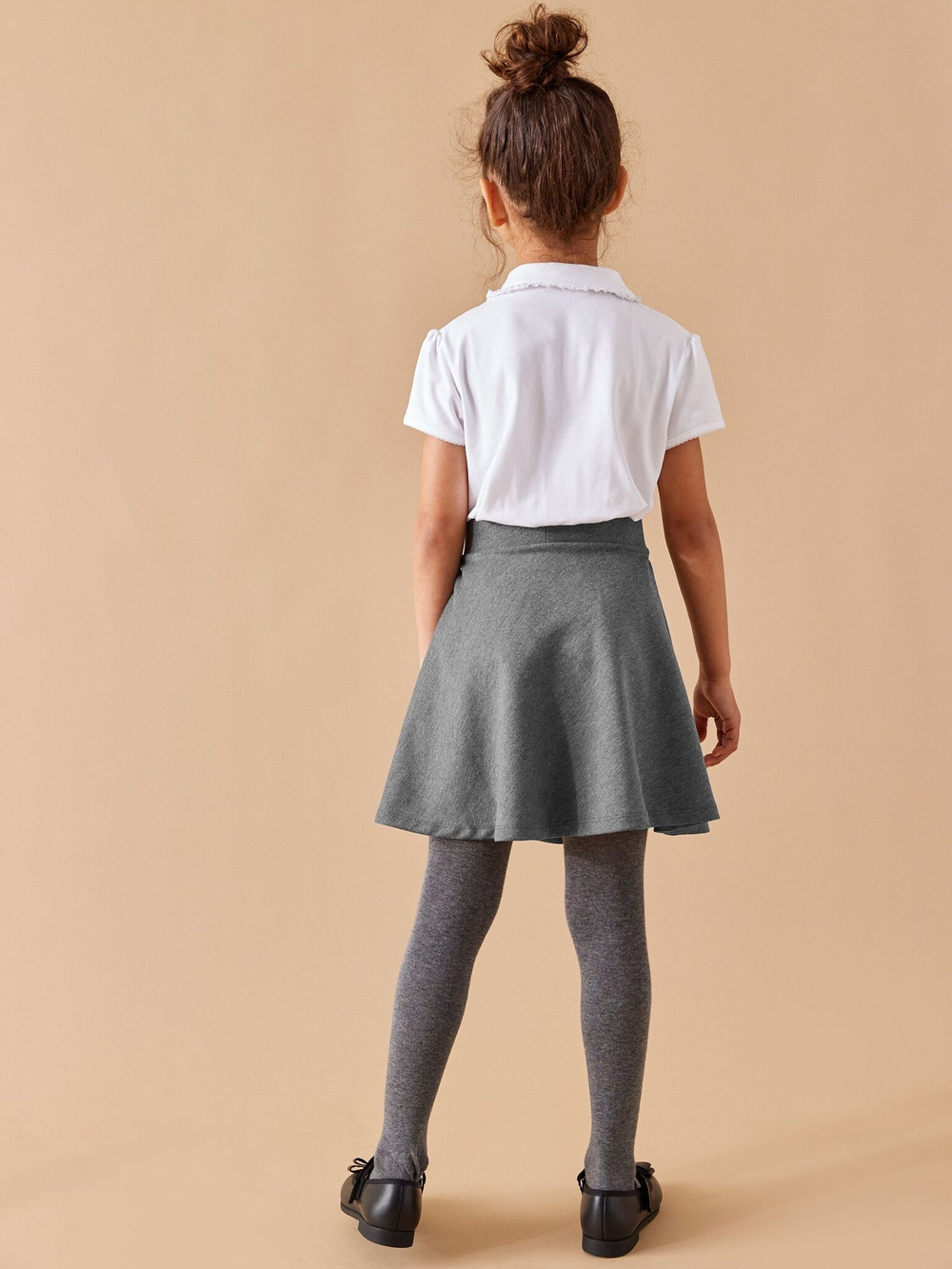 Юбка школьная для девочки Next 399-176, Серый
