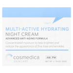 Cosmedica Skincare, мультиактивный увлажняющий ночной крем, улучшенная формула против старения, 50 г (1,76 унции)