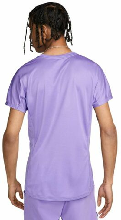 Мужская теннисная футболка Nike Rafa Challenger Dri-Fit Tennis Top - space purple/white