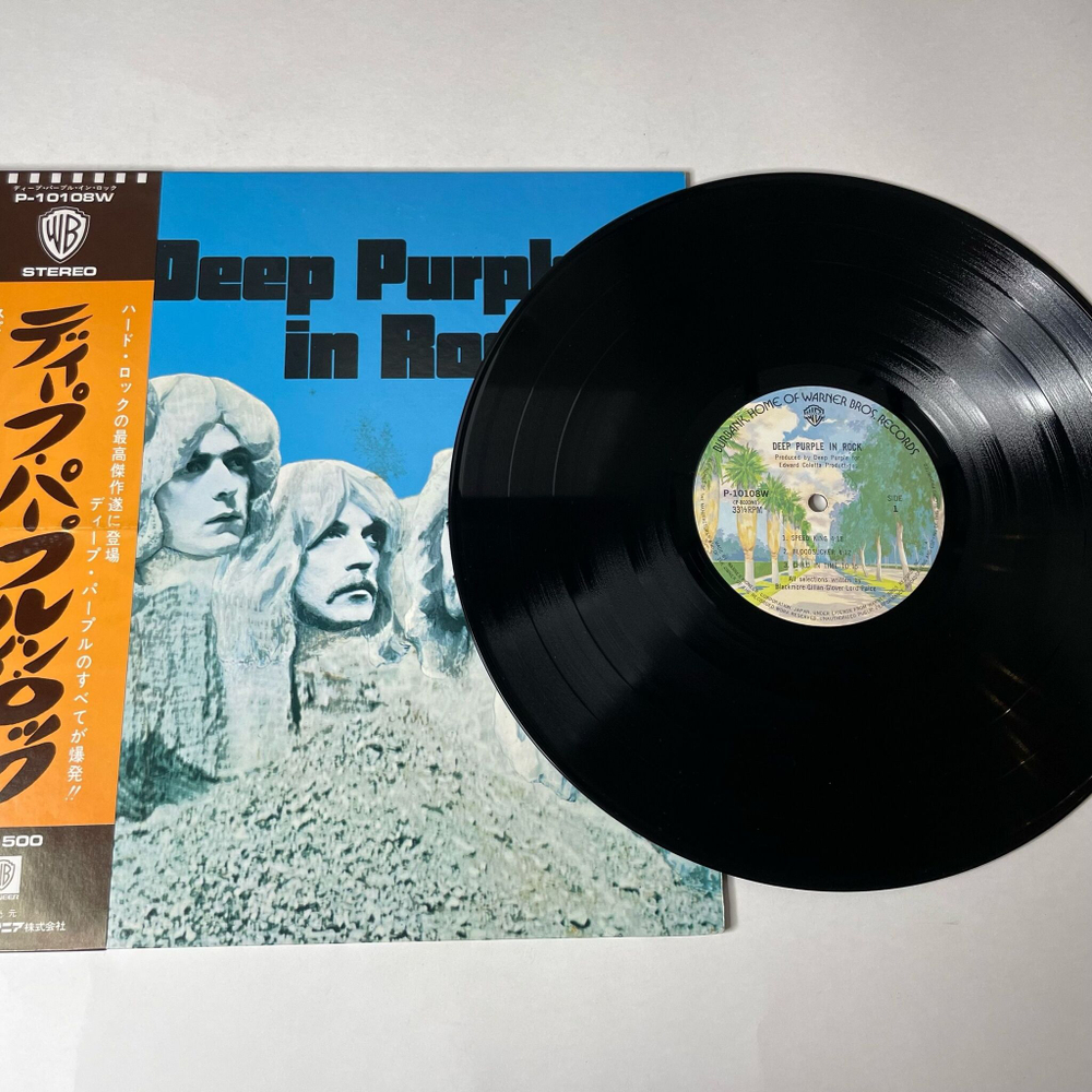 Винтажная виниловая пластинка LP Deep Purple In Rock (Japan 1976) (Obi) Child In Time