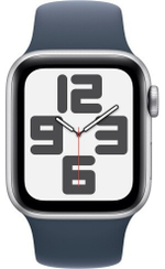 Смарт-часы Apple Watch SE GPS Gen.2 2024 S/M 40 мм серебристый-синий