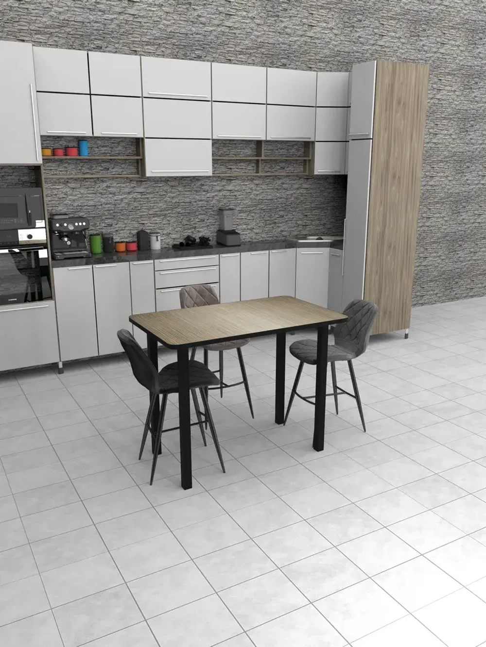 Обеденный стол "Риголетто темный" 100x70 см