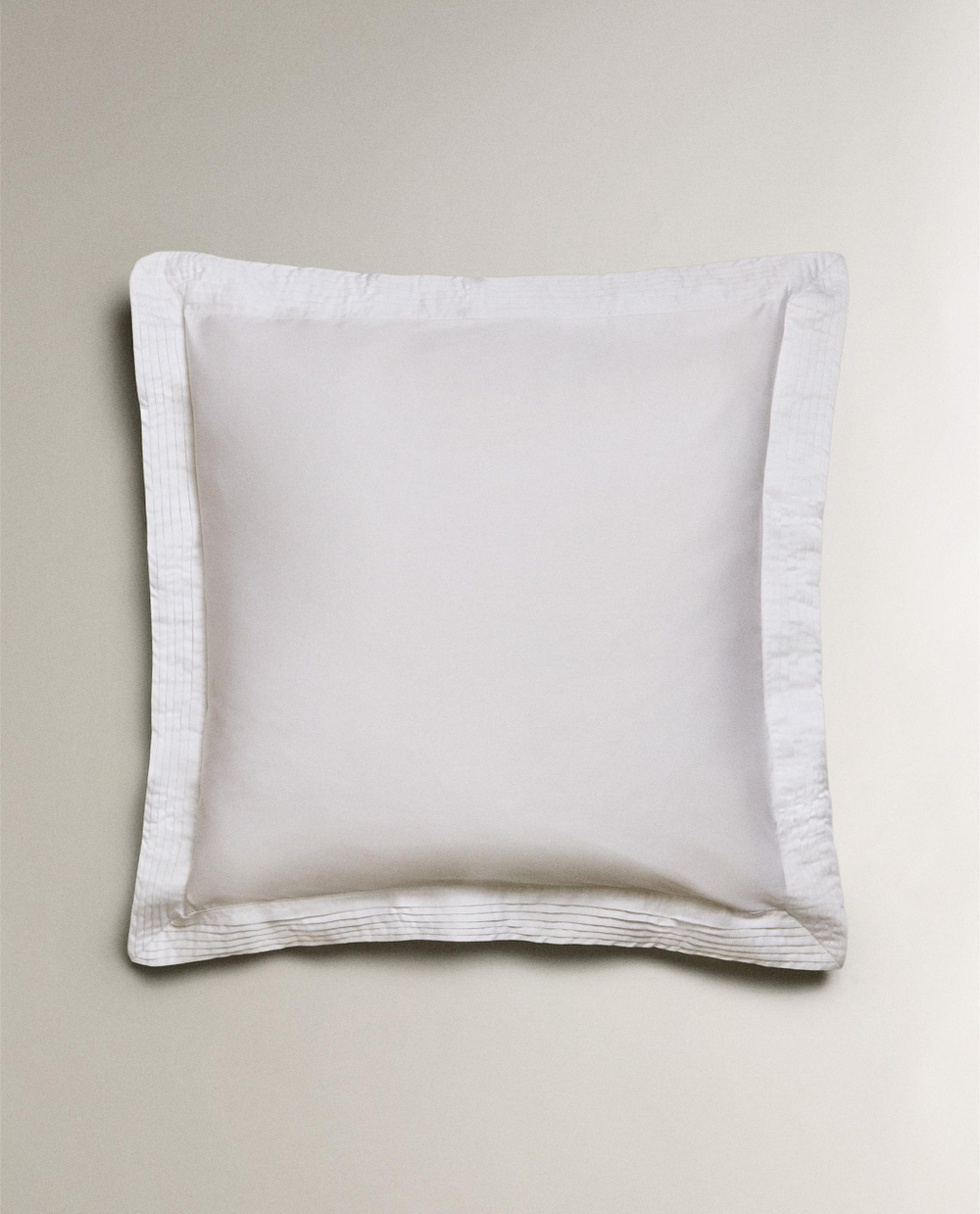 Наволочка Zara Home сатин, хлопок 100%, однотонный, 6114/091