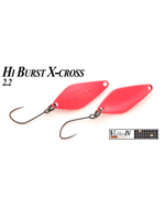 Блесна колебалка (колеблющаяся) ValkeIn Hi Burst X-Cross, 2.2 гр.