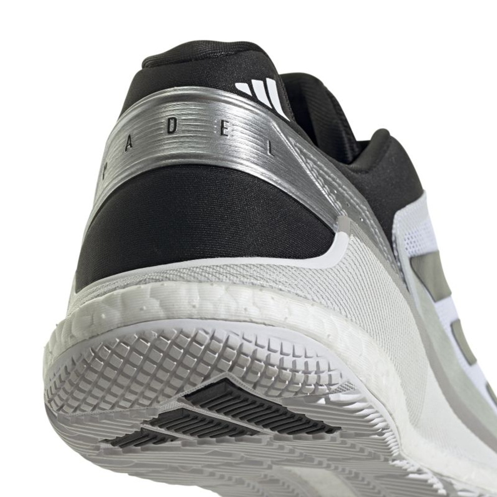 Мужские кроссовки для Падел Adidas Crazyquick Boost Padel - cloud white/grey two/core black