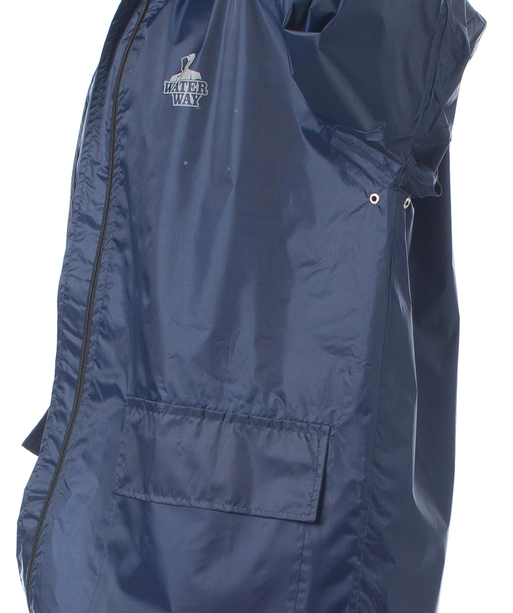 Плащ ТАЙФУН  т.синий  р. (52-54) 104-108/170-176