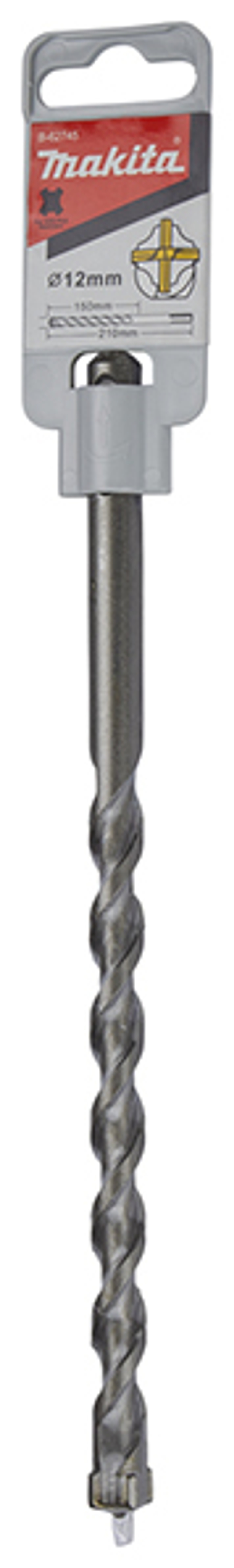 Бур SDS-plus 4Cutter 12x150x210 мм Makita B-62745
