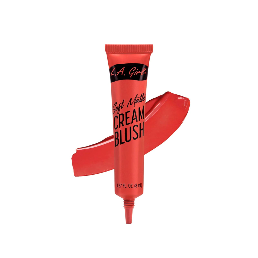 L.A. Girl, Мягкие матовые кремовые румяна, GBL445 Hot Shot, 8 мл (0,27 жидк. унц.)