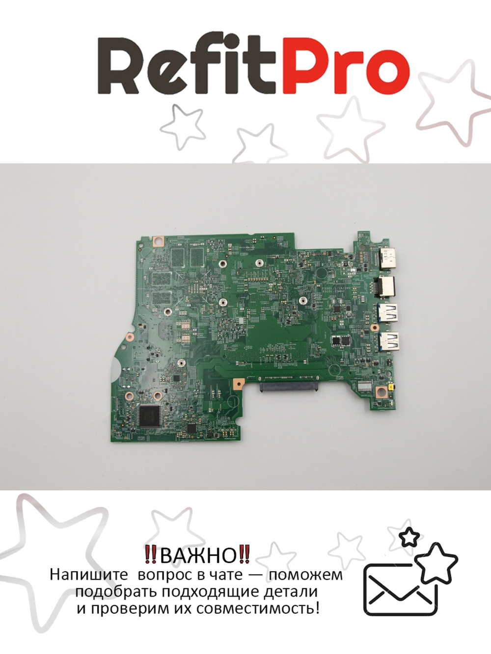 Материнская плата для ноутбука Lenovo YOGA 500 W8PI5-5200 UMA B (5B20H91264), оригинал