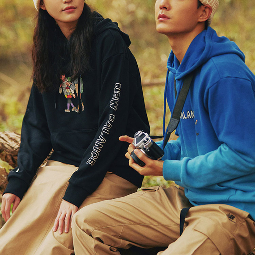 Толстовка New Balance x JHI, NCA89043-BK