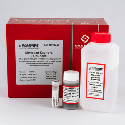 Мочевая кислота-1,Ольвекс,(кон.т.фенантрол.м-д б/депротеин.), 200мл, 012.001