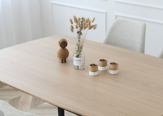 Стол обеденный Tammi 140*80 см (натуральный дуб)