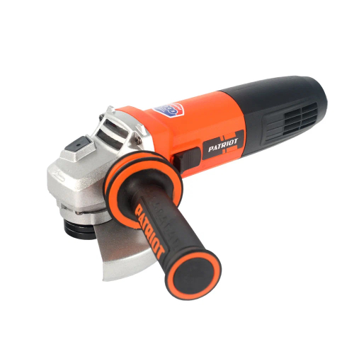 Машина углошлифовальная PATRIOT AG 115, диск 115 мм, 850 Вт, 11000 об/мин, виброзащитная рукоятка