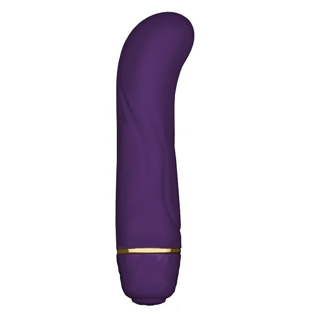 Фиолетовый G-стимулятор с вибрацией Rianne S Mini G Floral