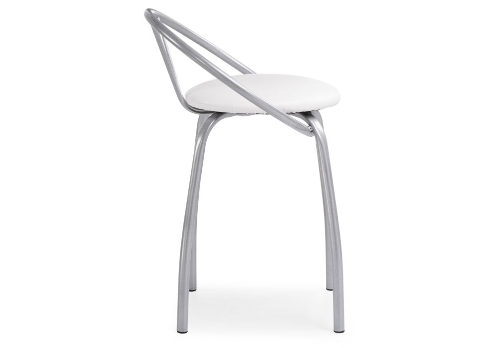 Стул на металлокаркасе Tankard белый полимер / светлый мусс