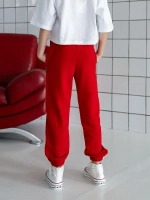 Штаны детские спортивные красные