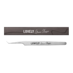 Пинцет для наращивания ресниц Lovely, серия Grace Classic, тип L 7 мм