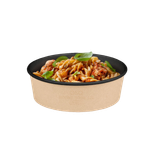 OSQ Упаковка Round Bowl черный 620 БЕЗ КРЫШКИ (1/45/270)