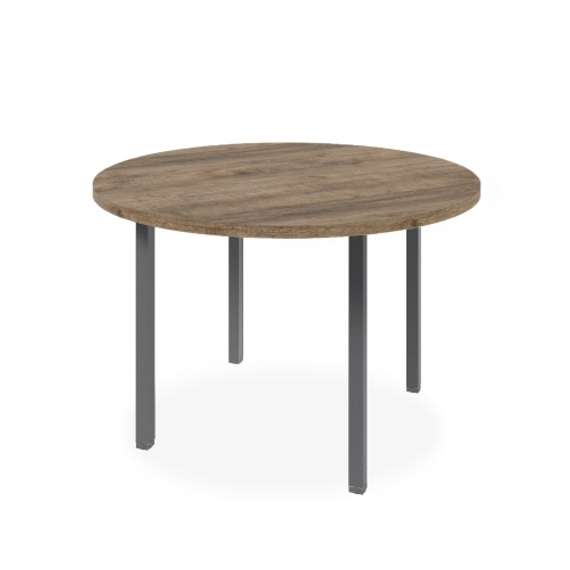 Стол круглый 1200х1200х750 на металлокаркасе Lite VL-107