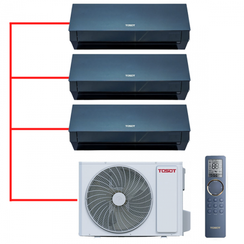Мульти сплит-система TOSOT на 3 комнаты (20+30+50 кв.м.) серия CLIVIA