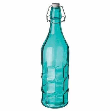 Бутылка цветная с крышкой 1л (Blue)  P.L. 81200144