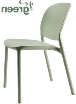 Стул пластиковый Hug Go Green светло-зеленый