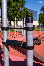 4 турника, шведская стенка, рукоход-змеевик, рукоход-молоток, наклонная скамья и вертикальные поручни