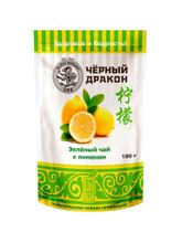 Чай зеленый Black dragon с лимоном 100 г
