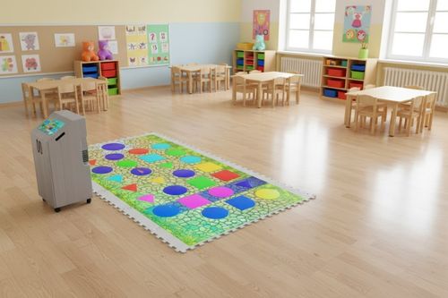 Интерактивный передвижной пол-тумба Оптима