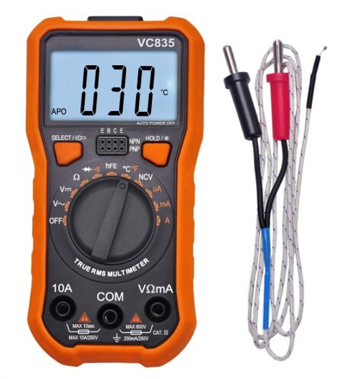 Мультиметр цифровой VC835 (автодиапазонный) (KPR)