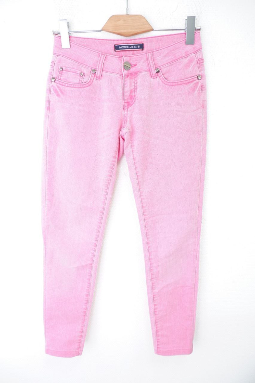 Джинсы Moss розовые 46 размер