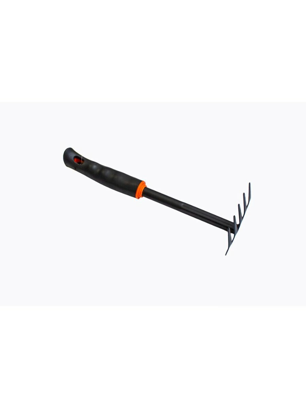 Грабли мини с пластиковой рукояткой(5-зуб., L-300мм) WMC TOOLS WMC-TG2103024-D