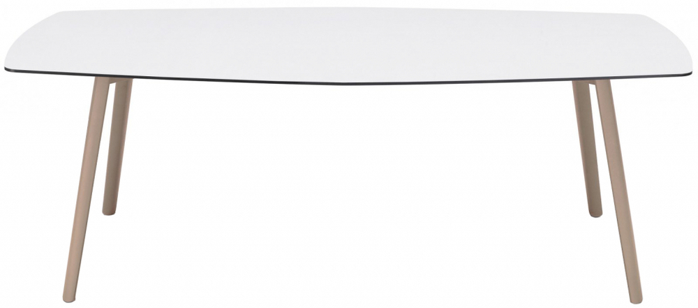 Стол ламинированный Scab Design Squid, тортора, белый