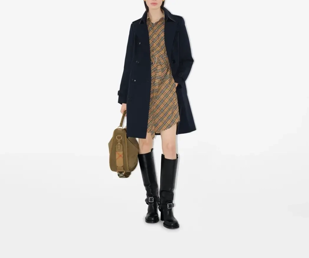 Тренч Chelsea Heritage средней длины от Burberry