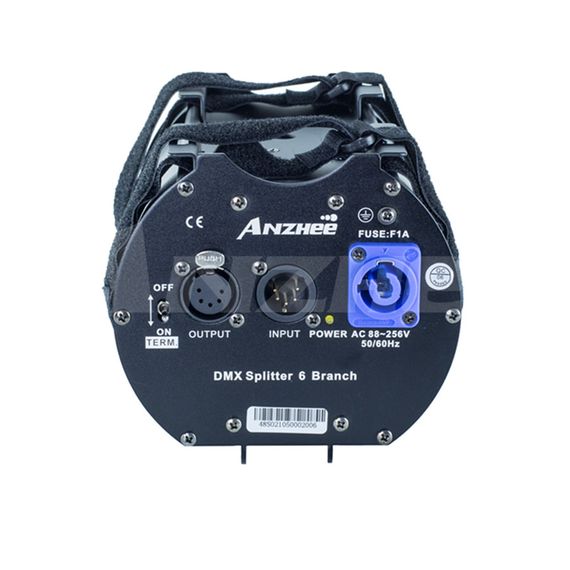 Anzhee DMX Splitter 6 Branch 5 pin