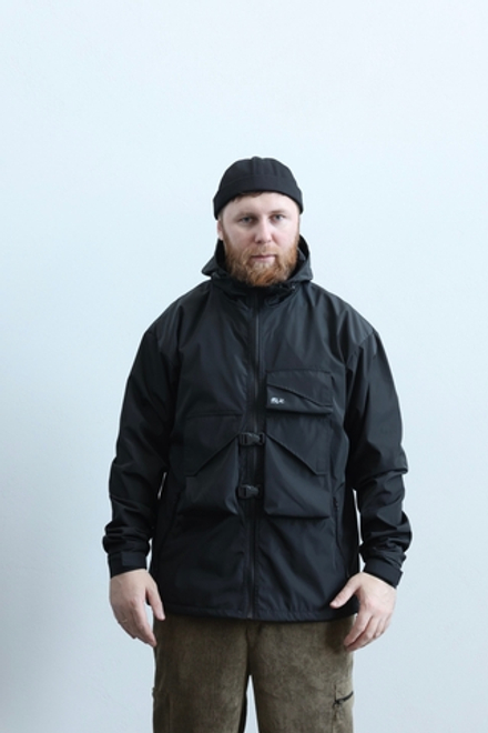 Ветровка BLK CROWN Шторм Черный