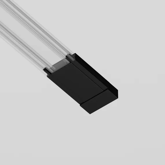 Ввод питания Radity накладной черный Technical tra084b-11b